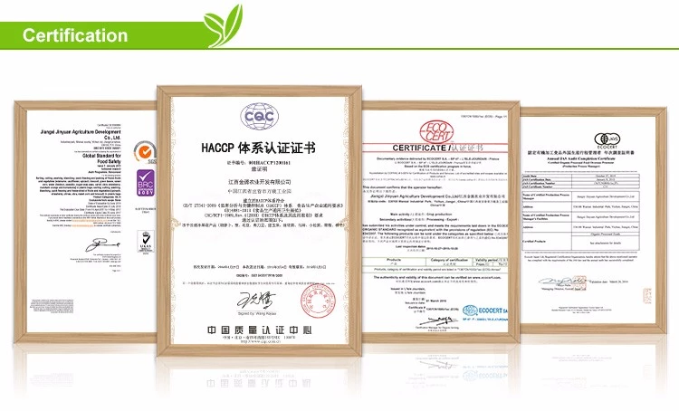 XMSD certificate support for frozen sweet corn buyers