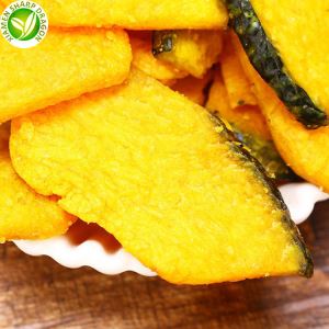 Légen sült sütőtök chips